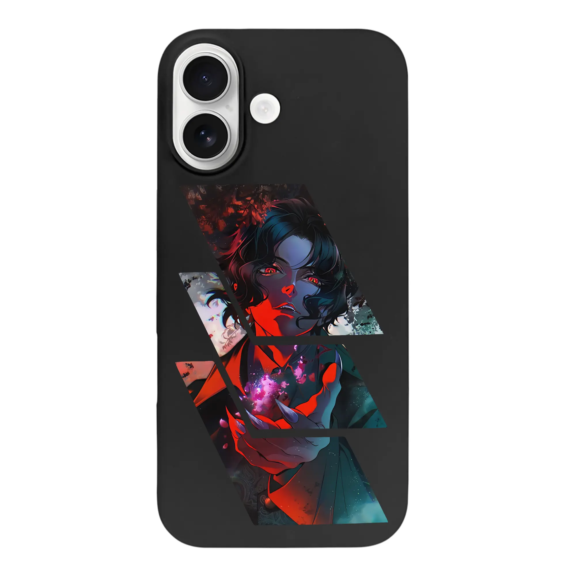 鬼滅の刃 グッズ,鬼舞辻 無惨 - iPhone 17 シリーズ シリコンケース 薄型 耐衝撃 指紋防止 ソフトタッチカバー 精密フィット 傷防止 保護ケース iPhone 17/17 Air/17 Pro/17 Pro Max 対応